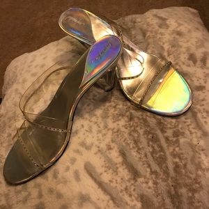 Gemstone See Thru Heels
